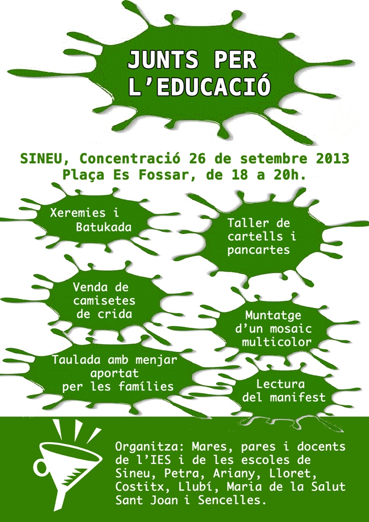 concentració Sineu 26_09_13