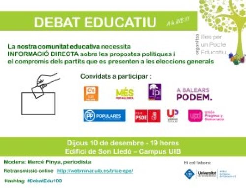 Debat Educació 10D